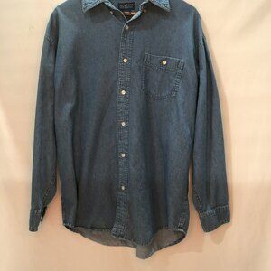 Distressed Austin Clothing Company Denim Shirt